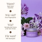 Natürliche Deocreme ohne Aluminium – Mit Natron, Sheabutter & Jojoba, vegan | plants are purple