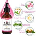60ml Rosenöl Gesicht – Mit Vitamin C Serum – Anti-Aging & Feuchtigkeitspflege