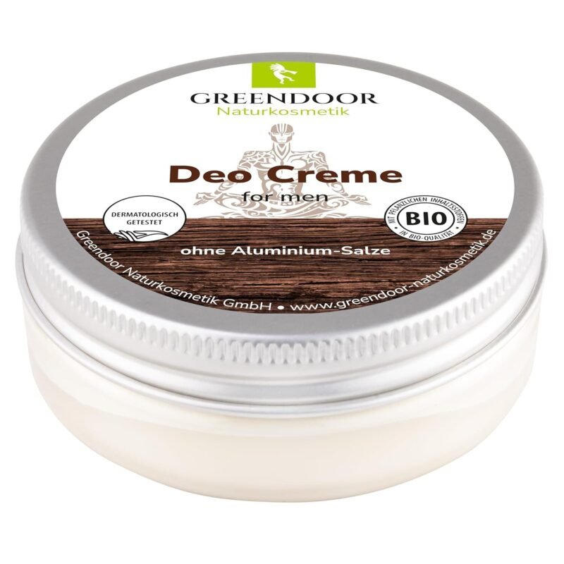 Männer Deocreme ohne Aluminium – 50ml, vegan, herb, Naturkosmetik