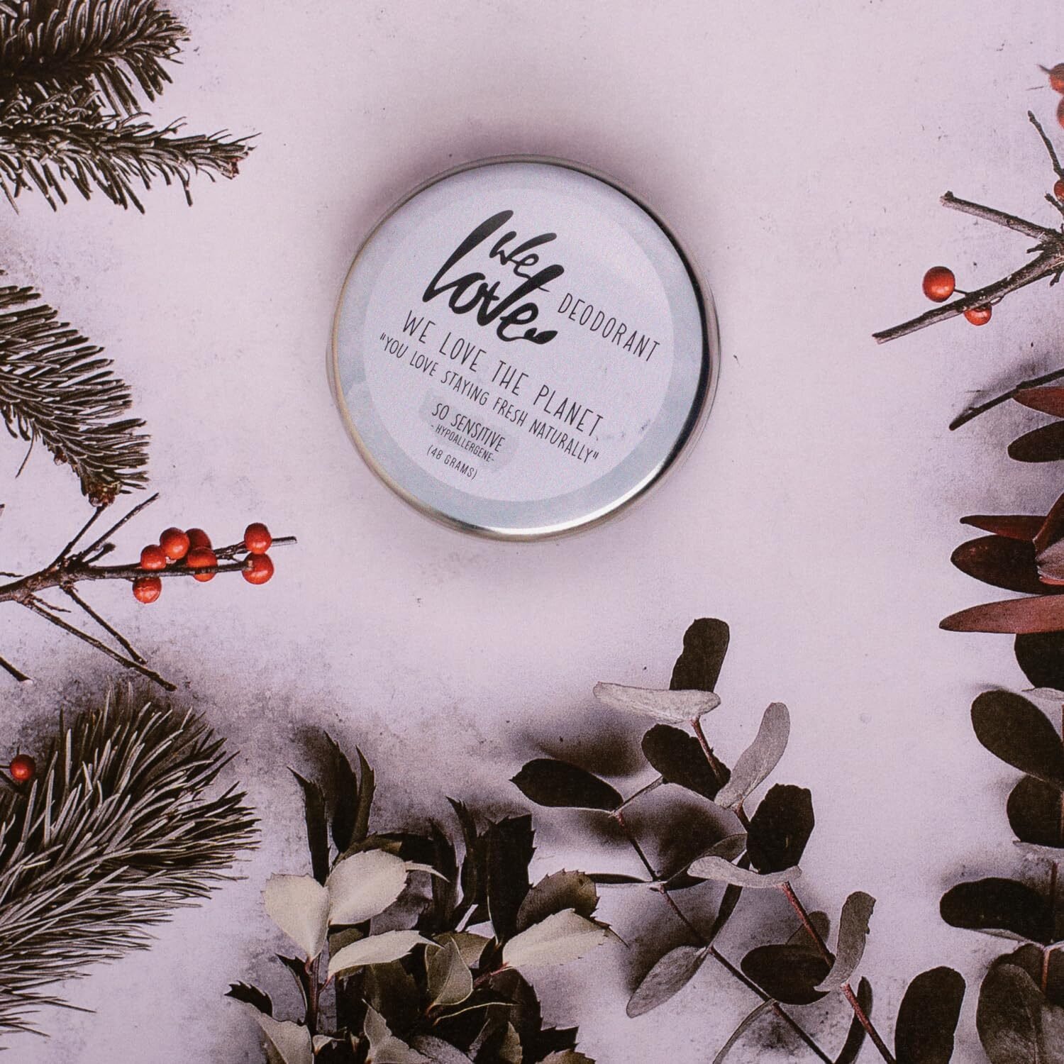 Versione 1.0.0 48g sensitive Deo-Creme ohne Aluminium – Duftfrei, vegan & für empfindliche Haut | We Love the Planet