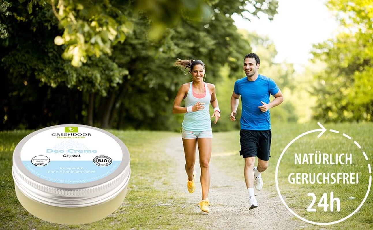 50ml sanfte Deo Creme ohne Aluminium – Vegan, ohne Weißeln & dermatologisch bewährt | GREENDOOR