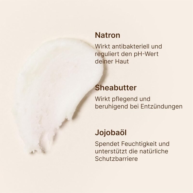 Natürliche Deocreme ohne Aluminium – Mit Natron, Sheabutter & Jojoba, vegan | plants are purple