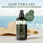 200ml Aloe Vera Gel Vegan – Natürliche After Sun Pflege