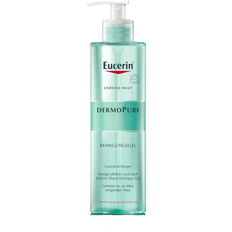 400ml Eucerin Dermopure Reinigungsgel für unreine Haut