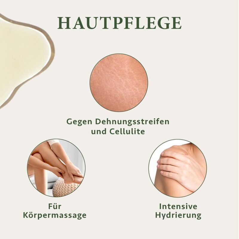 200ml Jojobaöl BIO Kaltgepresst – Intensivpflege für Haut, Haare & Nägel – Satin Naturel