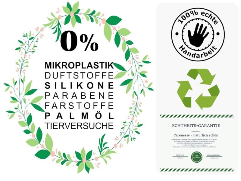 200g Aleppo Seife mit Lorbeeröl – Naturseife mit 85 % Olivenöl & 15 % Lorbeer, vegan & vielseitig
