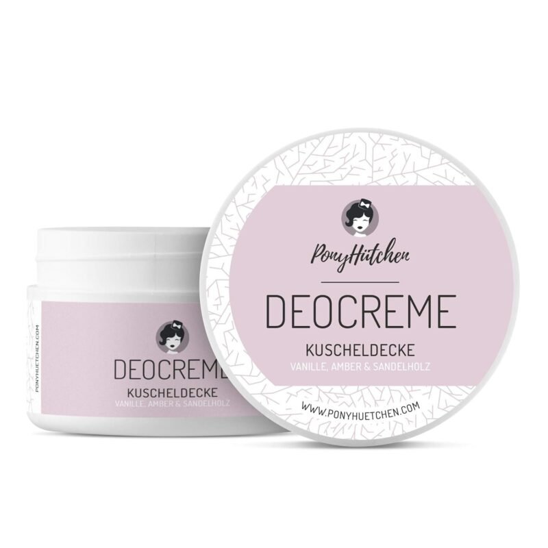 Feste Deocreme ohne Aluminium – 50ml, Kuscheldecke, warm, vegan, handgemacht