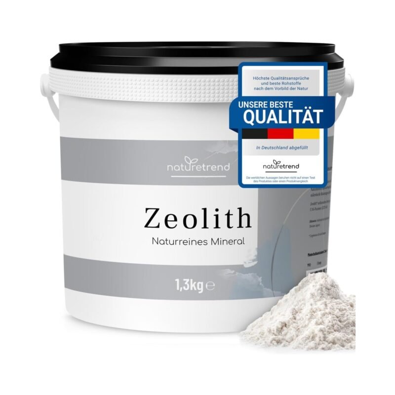 1,3 kg zeolith pulver naturrein 94% Vulkanerde extra fein gemahlen