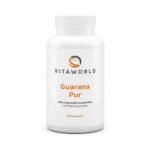 120 vegane Guarana Kapseln 500 mg von Vitaworld