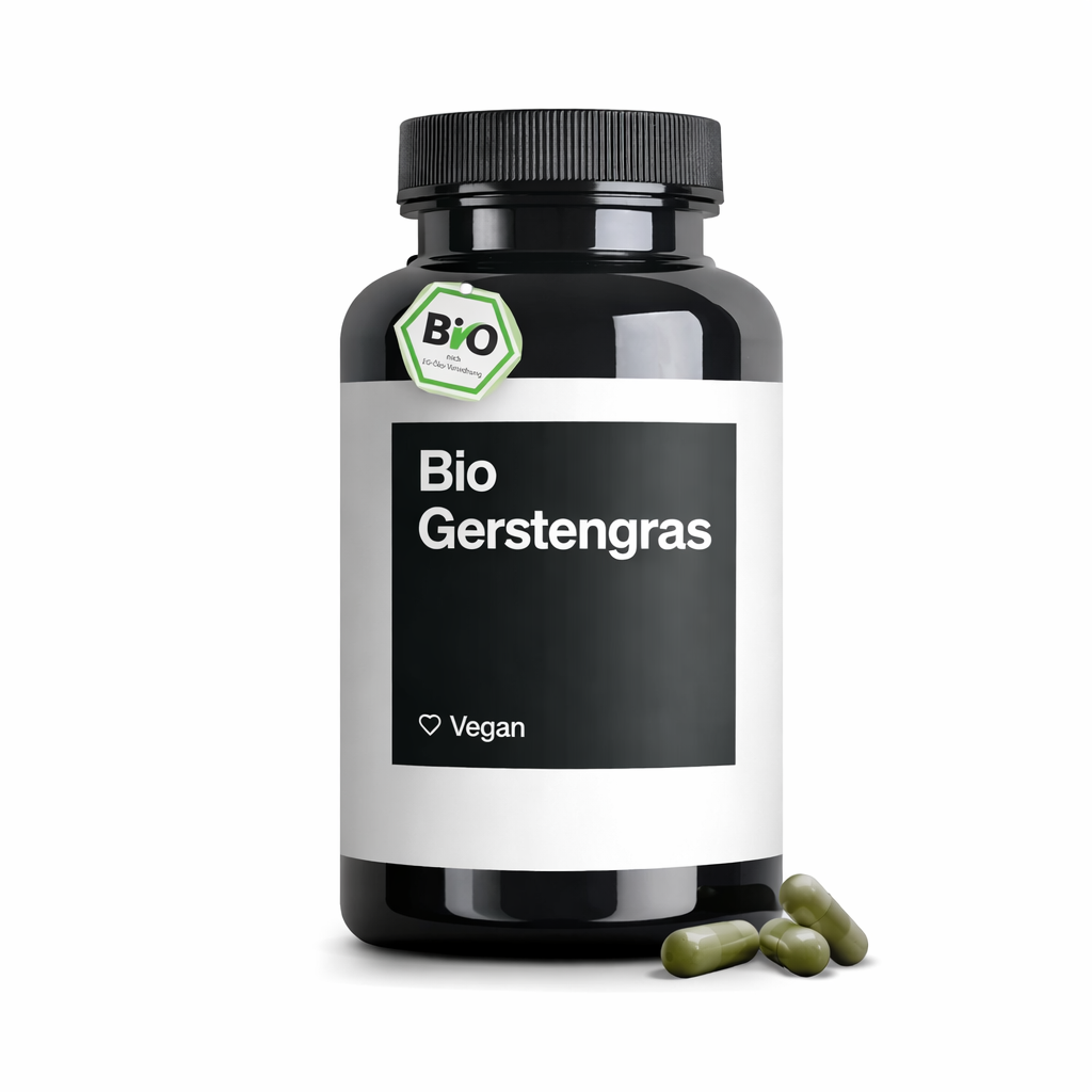 180 Kapseln Gerstengras Kapseln bio hochdosiert