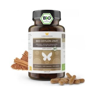 240 vegane ceylon zimt kapseln – Bio-Qualität, hochdosiert
