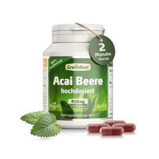 120 acai beere kapseln hochdosiert vegan ohne zusätze