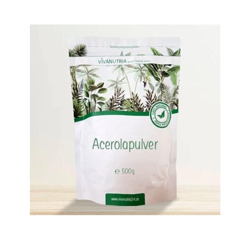 500g acerola pulver vegan natürlich vitamin c