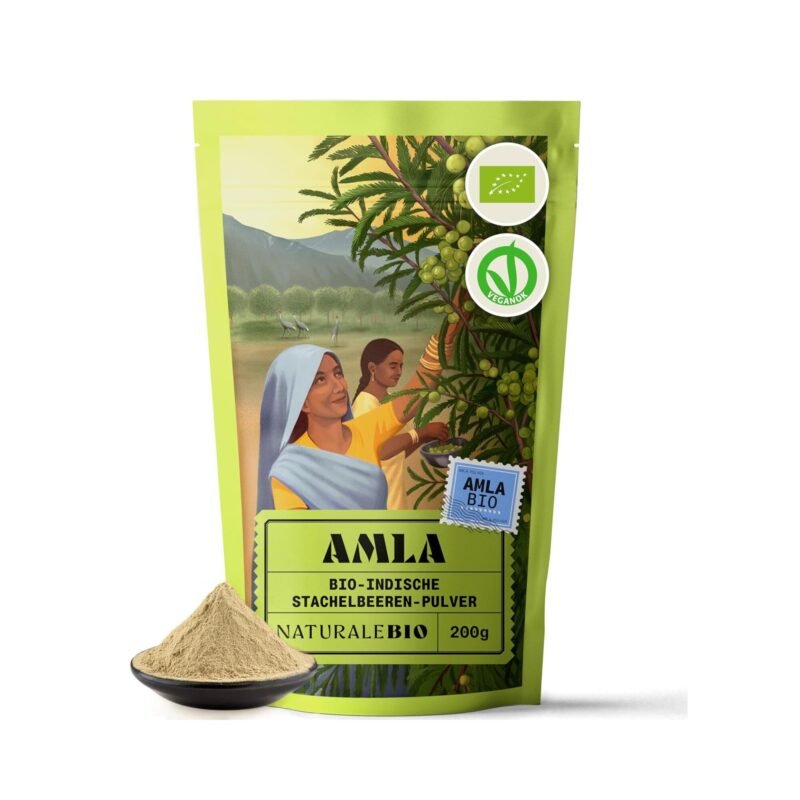 200g amla pulver bio ayurveda haut haare vitamin c