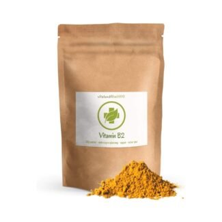 30g Vitamin B2 Pulver Riboflavin vegan glutenfrei laktosefrei