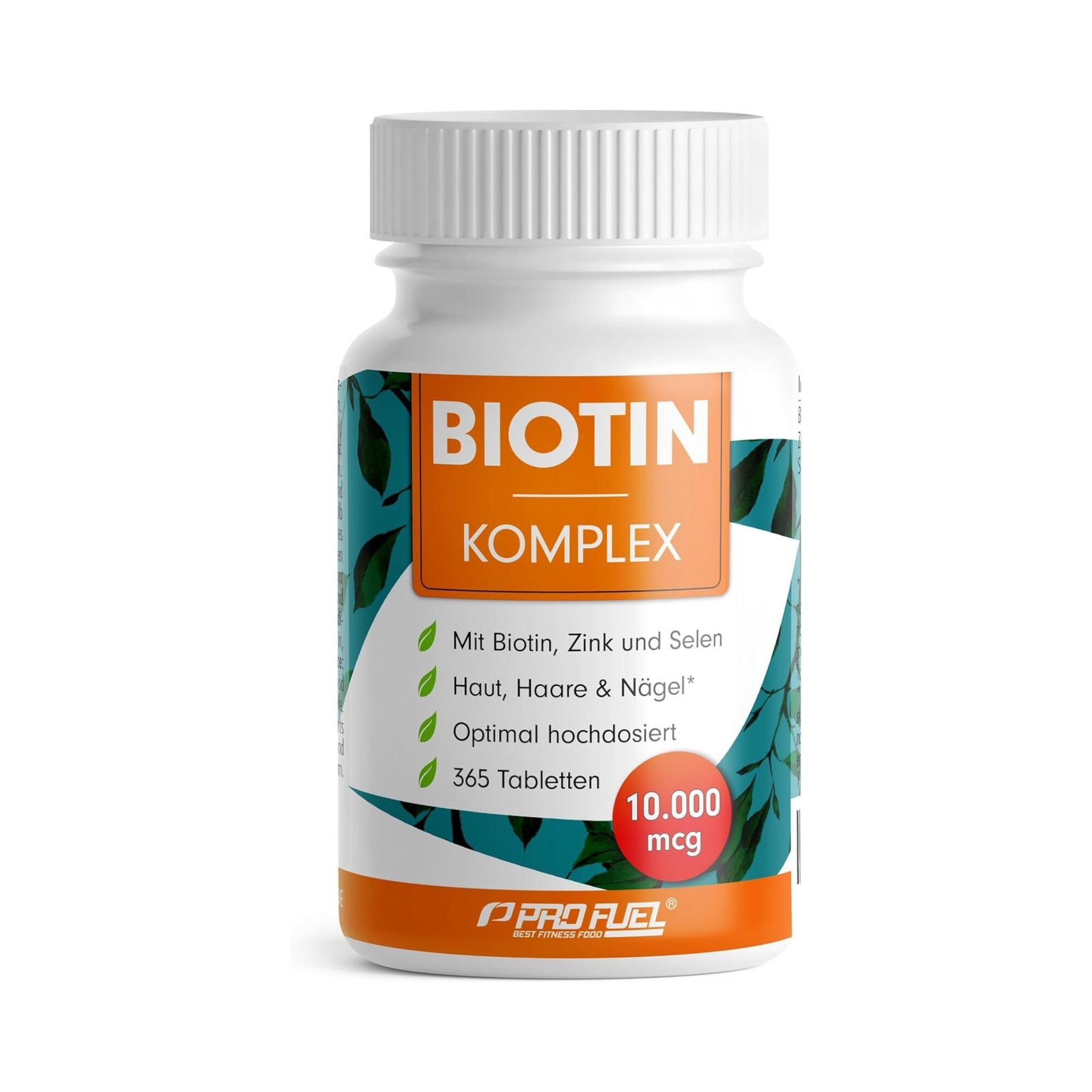 365 Tabletten Biotin Tabletten 10.000 mcg mit Zink & Selen vegan 365 Tabletten Biotin Tabletten 10.000 mcg mit Zink & Selen vegan