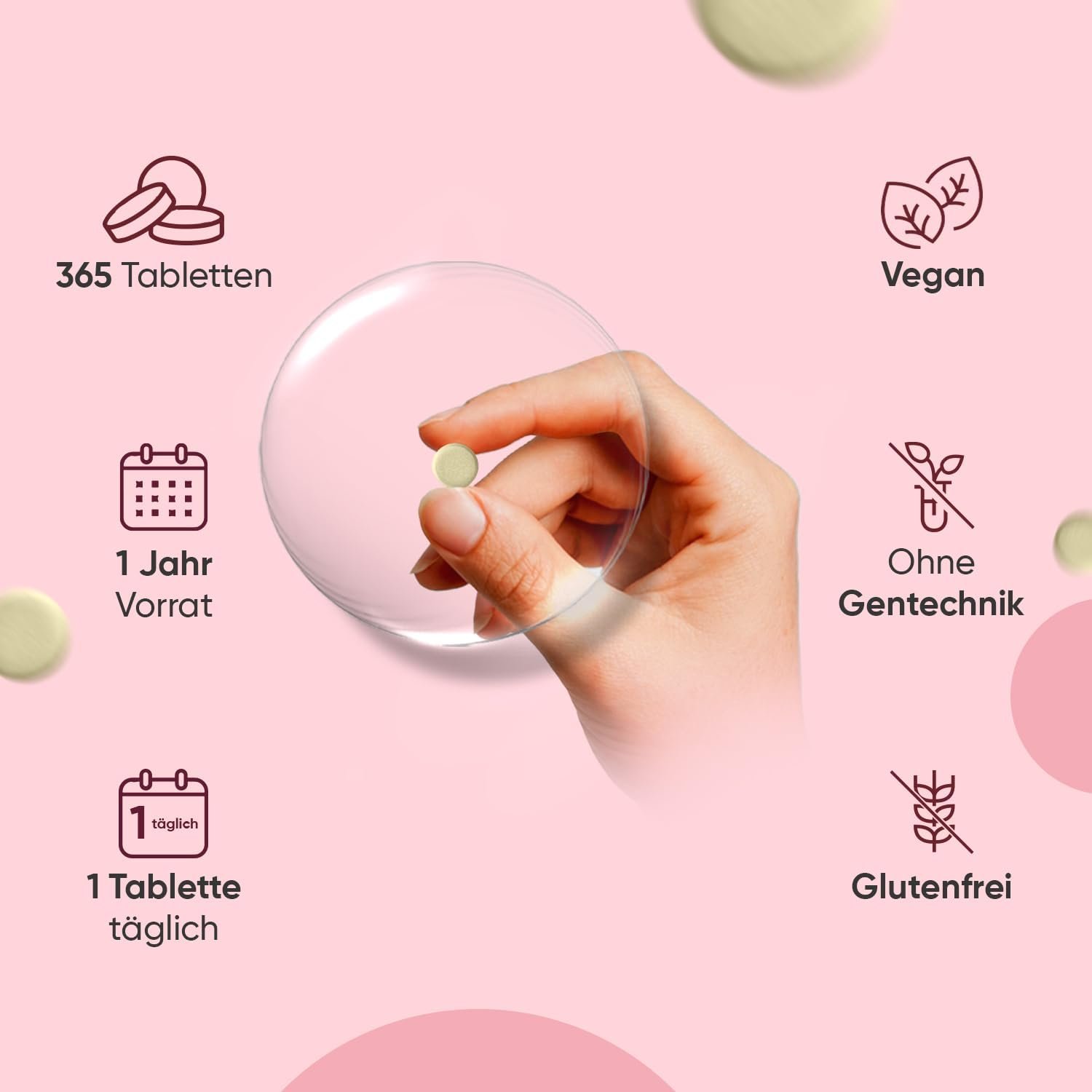 365 Tabletten Vitamin A Tabletten 10000 IE hochdosiert vegan WeightWorld