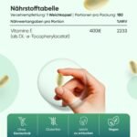 180 Vegane Vitamin E Weichkapseln 400 IE Softgels WeightWorld – Honigbee 180 Vegane Vitamin E Weichkapseln 400 IE Softgels WeightWorld
