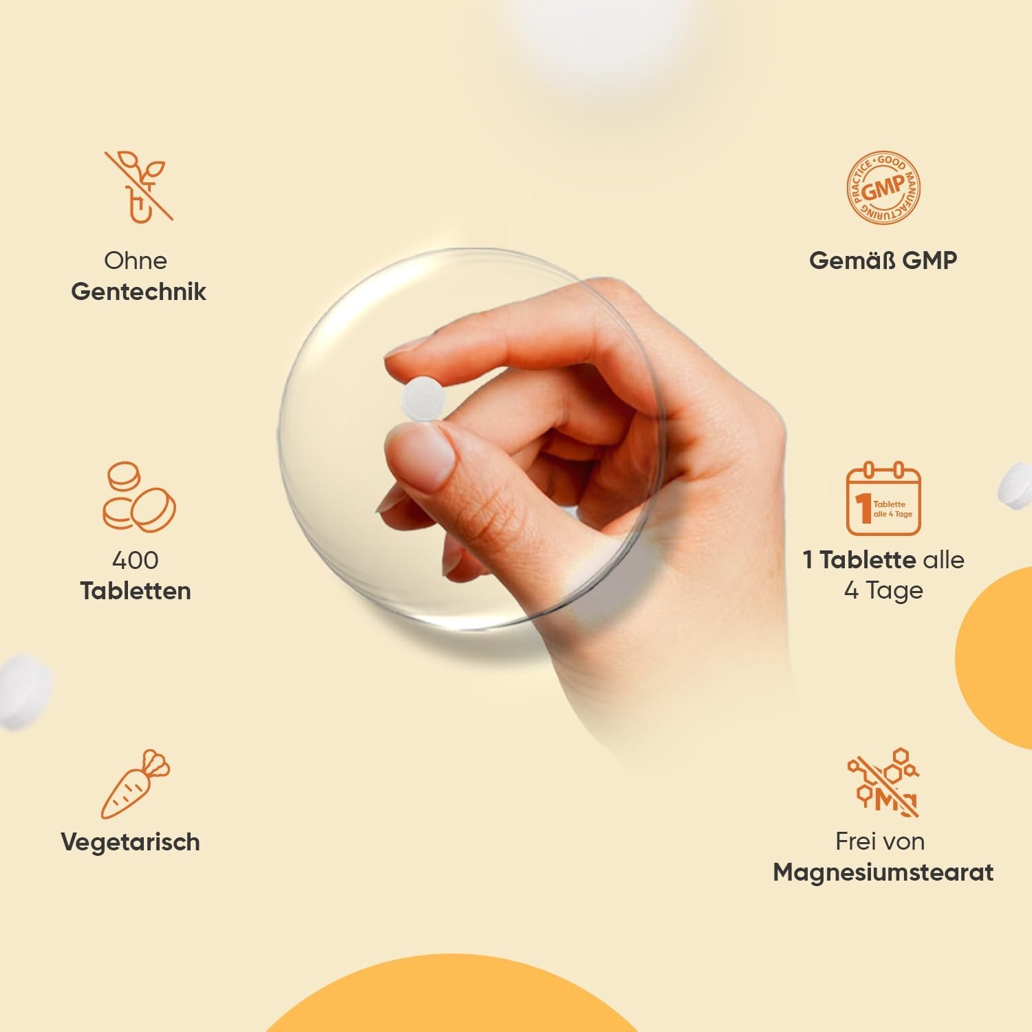 400 Tabletten Vitamin D3 Tabletten 4000 IE vegetarisch WeightWorld