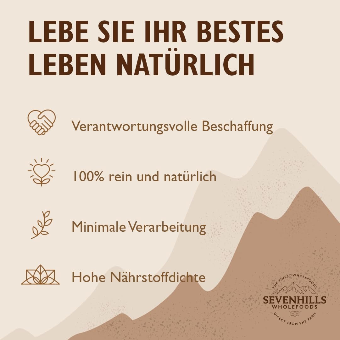 1000g Spirulina pulver bio vegan detox rein ohne zusätze | Sevenhills Wholefoods