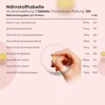 365 Tabletten Vitamin B Tabletten hochdosiert vegan WeightWorld