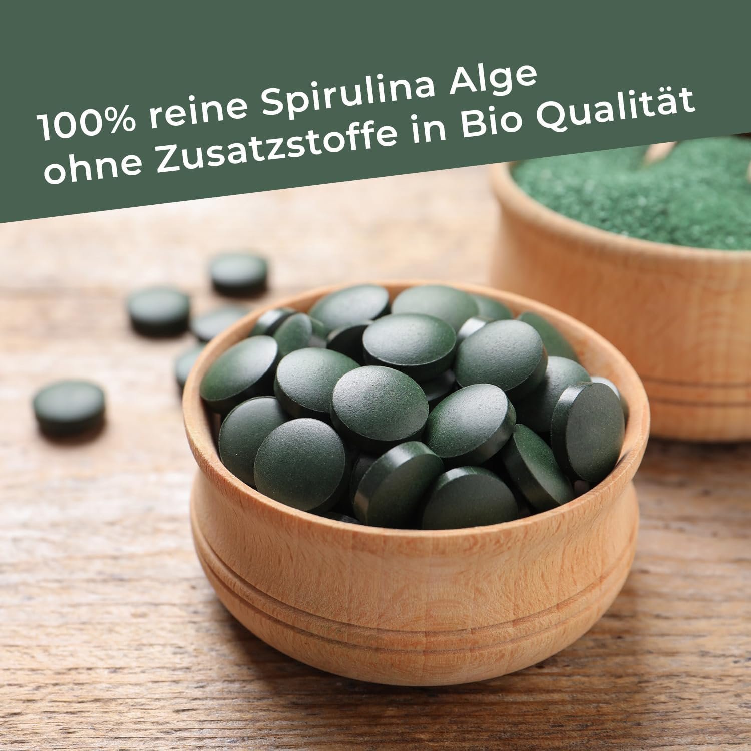 800 Spirulina tabletten bio 500mg 400g algenkraft | GreatVita