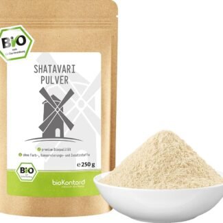 shatavari pulver bio 250g rein vegan ayurveda ohne zusätze