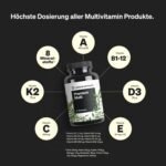 180 Kapseln Multivitamin Kapseln hochdosiert vegan natural elements