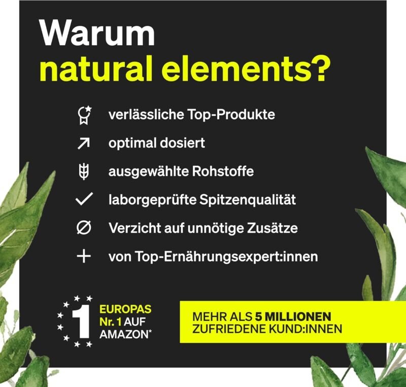 180 Acerola kapseln hochdosiert vegan mit vitamin c | Natural Elements