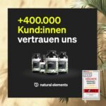 180 Kapseln Multivitamin Kapseln hochdosiert vegan natural elements