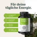180 Kapseln Vitamin B Komplex Kapseln hochdosiert vegan NATURE LOVE®