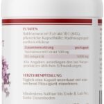 120 baldrian kapseln hochdosiert – 5000 mg 10:1 Extrakt – Vegan – Vitaconcept