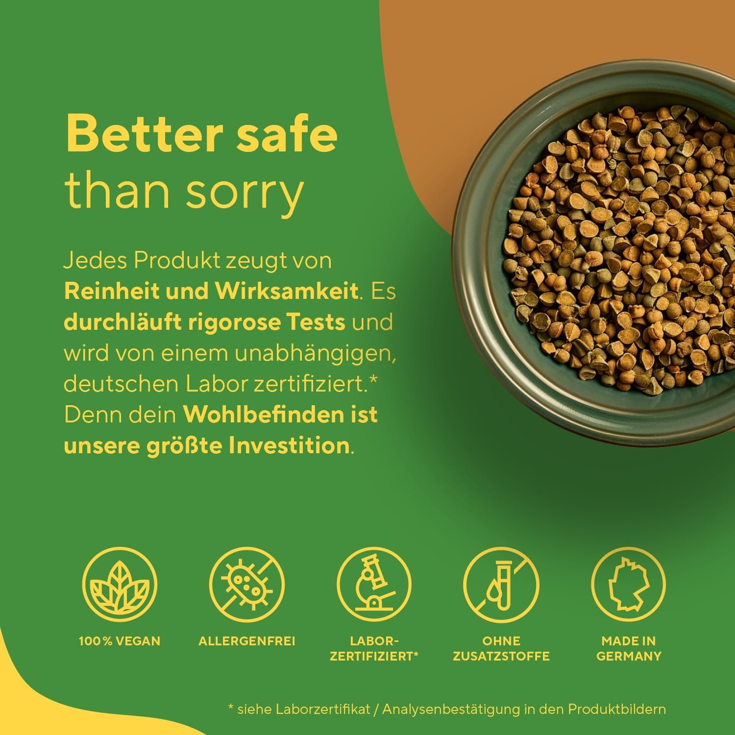 300 bio bockshornklee kapseln hochdosiert – 2600 mg pro Tag – Vegan – TRUE NATURE