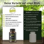150 Kapseln Brahmi Kapseln Bio 500 mg Bacopa Monnieri vegan Biotiva