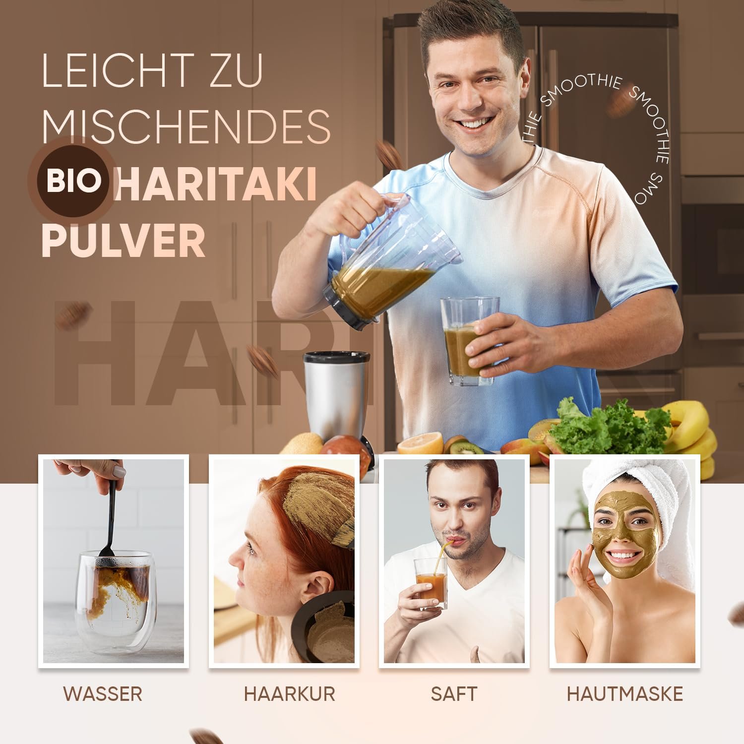 200g Haritaki pulver bio vegan ayurveda triphala alternative | WEIGHTWORLD