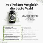 180 Kapseln Vitamin B Komplex Kapseln hochdosiert vegan Feel Natural