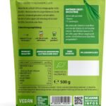 500 g Gerstengras Pulver bio rohkostqualität ballaststoffreich vegan | Lebepur