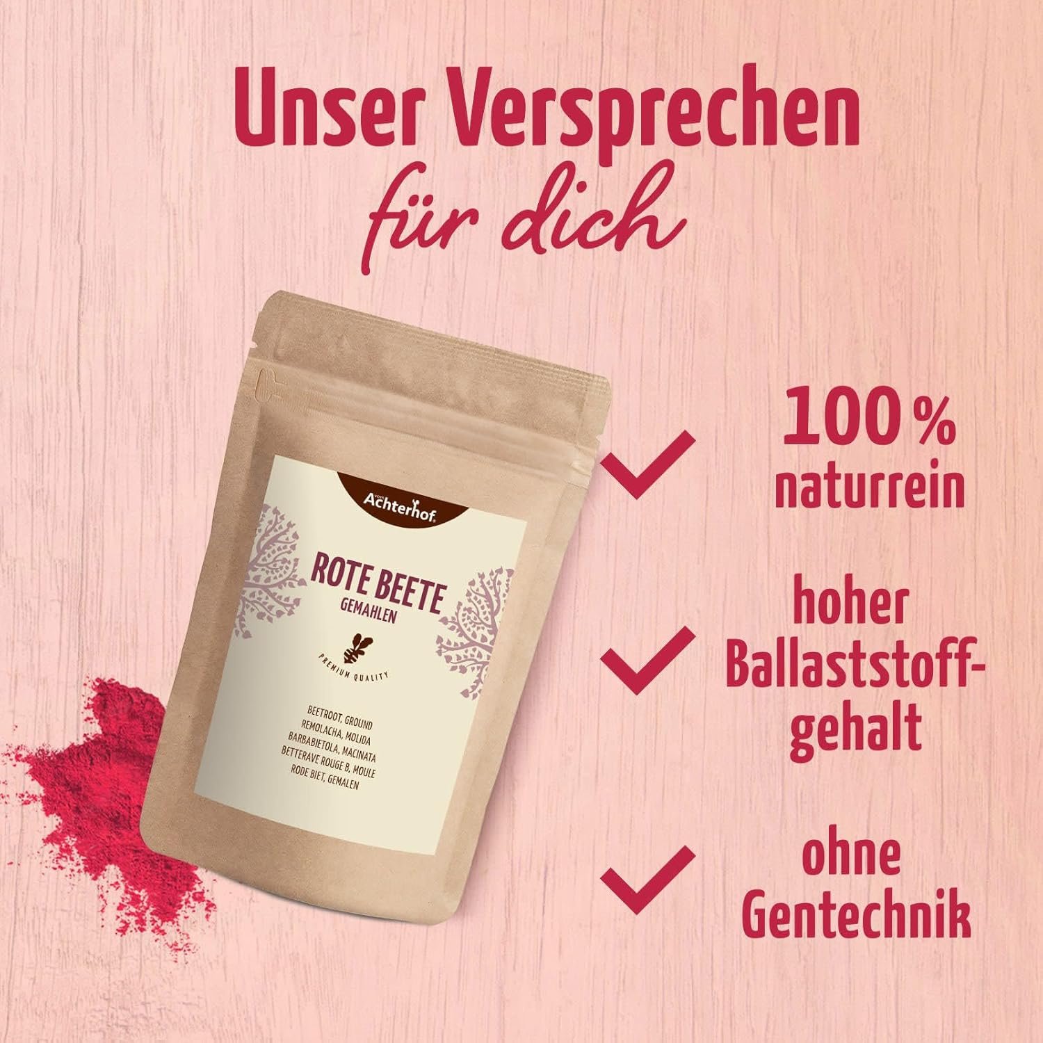 71s0cLJlpdL._SL1500_ 250 g Beetroot Pulver vielseitig einsetzbar roh & gekocht | Achterhof