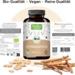270 Ashwagandha Kapseln bio hochdosiert 2400 mg pro Tag aus deutscher Herstellung | RAIBU