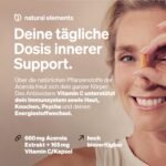 180 Acerola kapseln hochdosiert vegan mit vitamin c | Natural Elements
