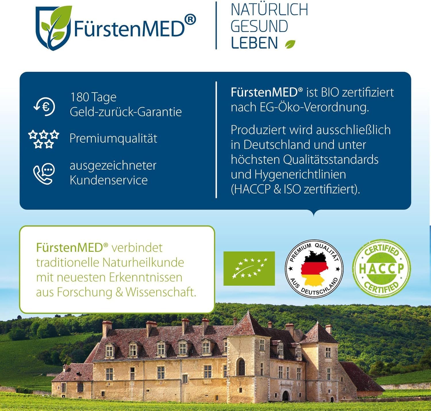 819dN5r-yTL._AC_SL1500_ 180 Steinklee Kapseln Vegan – 940 mg pro Tagesdosis – Laborgeprüft – FürstenMED®