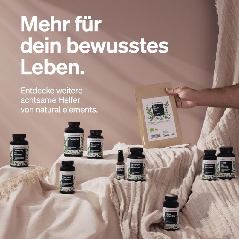 400 Tabletten Folsäure Tabletten 400 mcg vegan hochdosiert natural elements