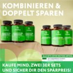 90 calcium hochdosiert 1000mg kapseln – Vegan Calciumcitrat – Vitabay