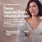 180 Tabletten Vitamin B12 Tabletten 500 µg hochdosiert vegan natural elements