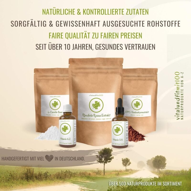 30g Vitamin B2 Pulver Riboflavin vegan glutenfrei laktosefrei