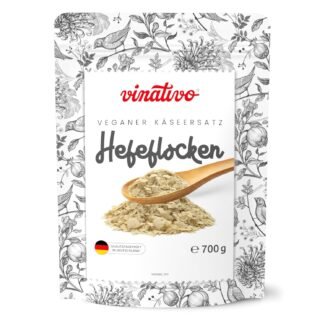 700g Hefeflocken vegan glutenfrei Premium Qualität vinativo