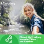90 calcium hochdosiert 1000mg kapseln – Vegan Calciumcitrat – Vitabay
