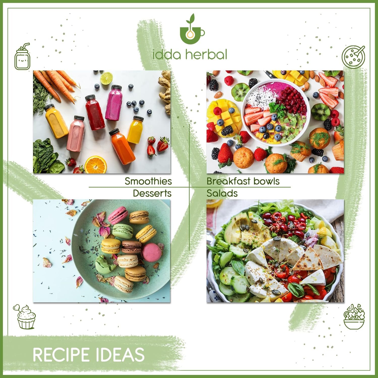 81WIx8zlY8L._SL1500_ 250g Spinatpulver bio gemahlen vegan ohne zusätze | IDDA Herbal