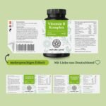180 Kapseln Vitamin B Komplex Kapseln hochdosiert vegan NATURE LOVE®