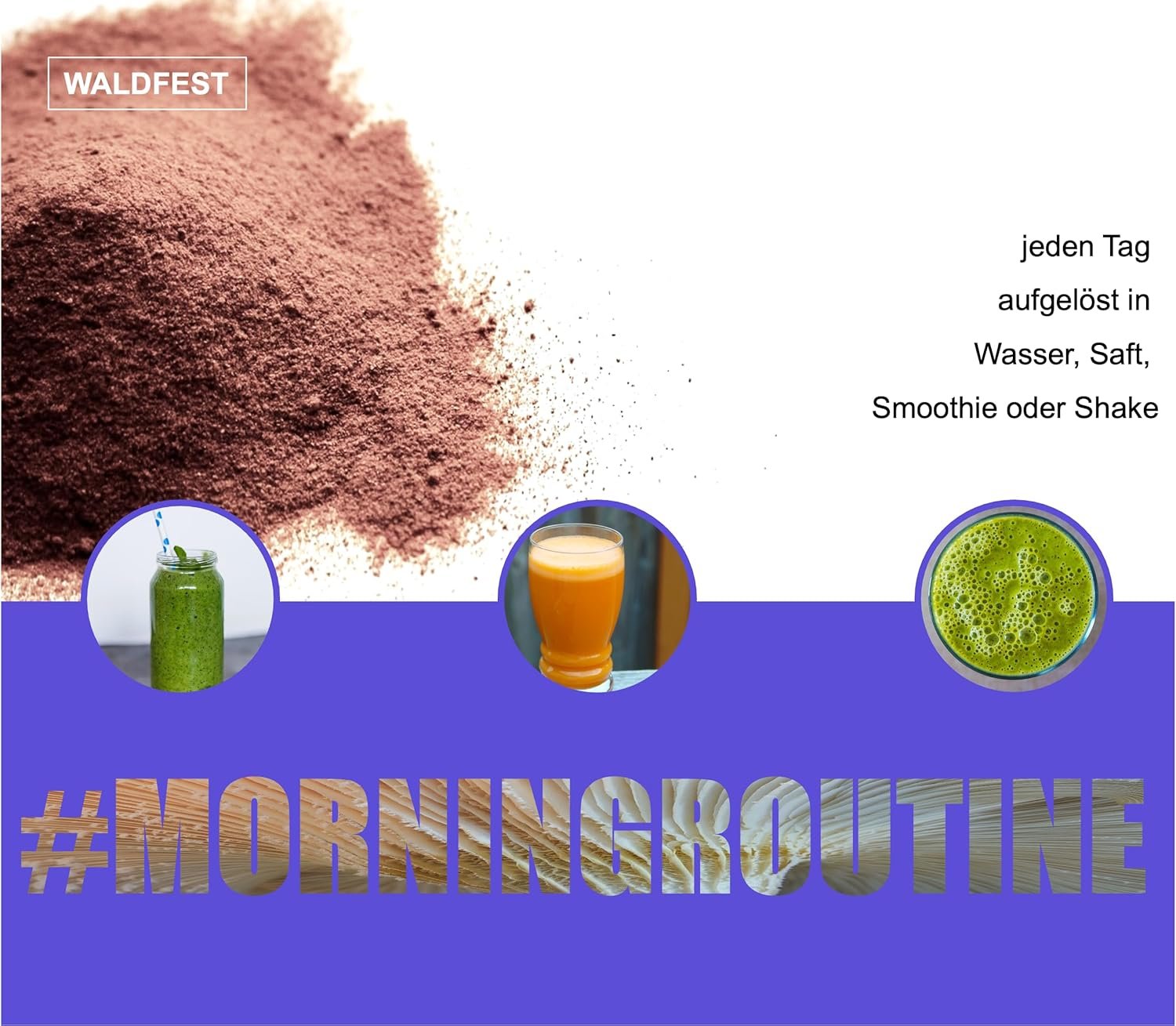 100g Cordyceps pulver extrakt vitalpilz vegan | Waldfest